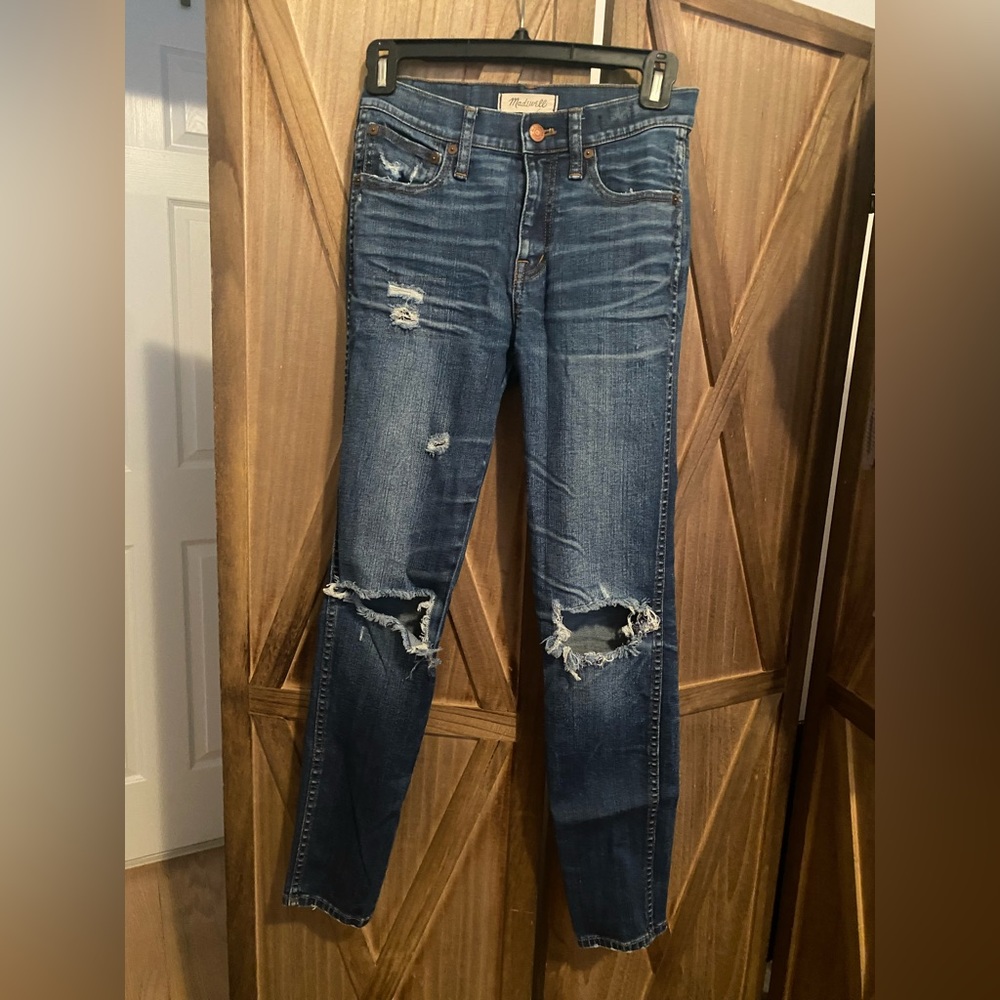 Madewell Distressed Skinny Skinny